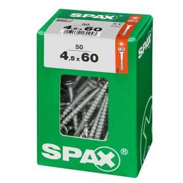 TRESKRUE SPAX TFT 4,5X60MM 50STK/PK