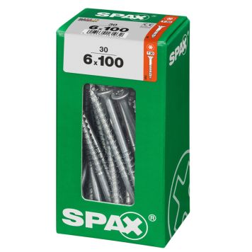 TRESKRUE SPAX TFT 6X100MM 30STK/PK