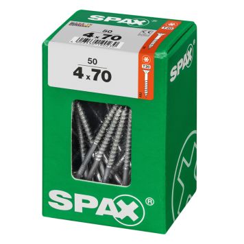 TRESKRUE SPAX TFT 4,0X70MM L 50STK/PK