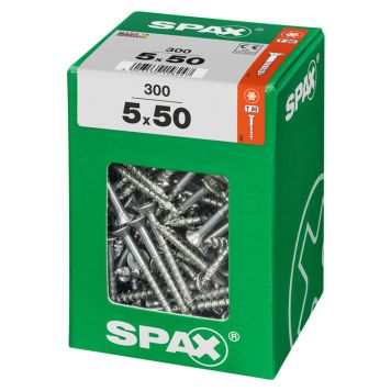 TRESKRUE SPAX TFT 5X50MM 300STK/PK
