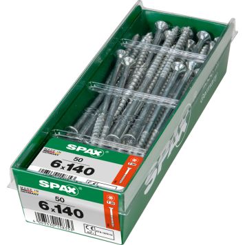 TRESKRUE SPAX TFT 6X140MM 50STK/PK