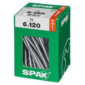 TRESKRUE SPAX TFT 6X120MM 75STK/PK