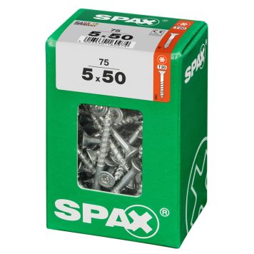TRESKRUE SPAX TFT 5X50MM 75STK/PK