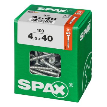 TRESKRUE SPAX TFT 4,5X40MM 100STK/PK