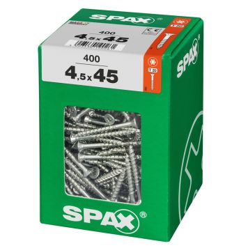 TRESKRUE SPAX TFT 4,5X45MM XL 400STK/PK