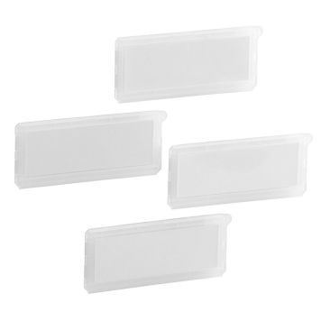 ETIKETTHOLDER ELFA HVIT 4-PACK