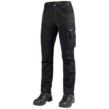 ARBEIDSBUKSE L.BRADOR 1091PB-W DAM BLACK STRL.40