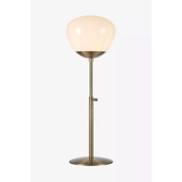 BORDLAMPE MARKSLÖJD RISE ANTIKK/HVIT E27