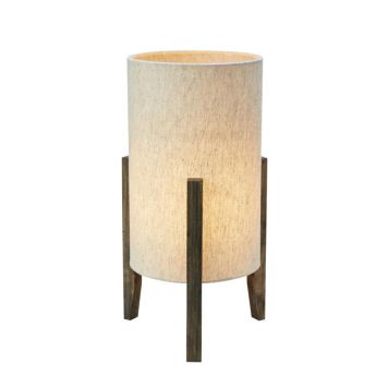 BORDLAMPE MARKSLÖJD EUCA Ø39 CM BRUN/BEIGE
