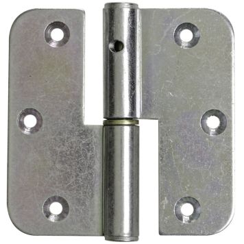 VINDUS- OG DØRHENGSLER PN BESLAG H 85X35 ELFORSINKET GULL