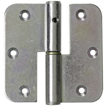 VINDUS- OG DØRHENGSLER PN BESLAG V 85X35 ELFORSINKET GULL