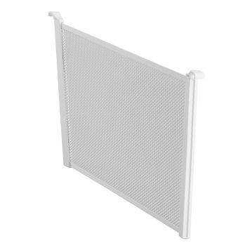 AVDELER ELFA TIL MESHKURV 180MM HVIT 2-PACK