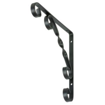 HYLLEKNEKT VORMANN 150X150MM SVART