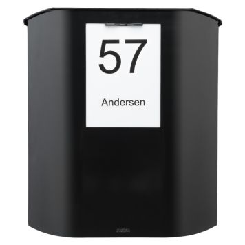 POSTKASSE MEFA UFO 650 SVART