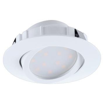 LED-INNBYGNINGSSPOT EGLO TINUS 500 LM 3000K Ø84 MM