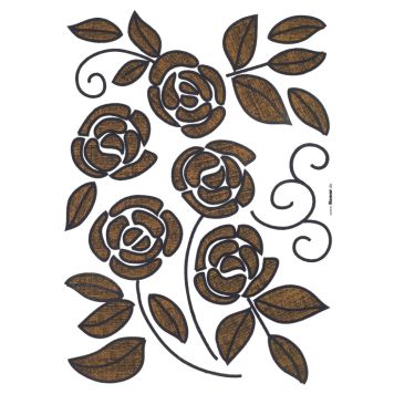 FOTOTAPET KOMAR FOGLIE 50X70 CM