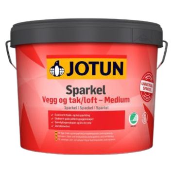 LETTSPARKEL JOTUN SPARKEL VEGG OG TAK MEDIUM 10L 