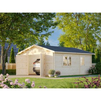 GARASJE PALMAKO ROGER MED TREPORT 23,9 M² UBEHANDLET