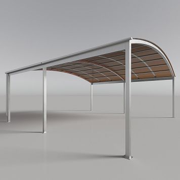 CARPORT ALLVIEW CASA DOBBEL 31,9M²