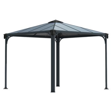 PAVILJONG CANOPIA PALERMO 3000 295X295CM GRÅ