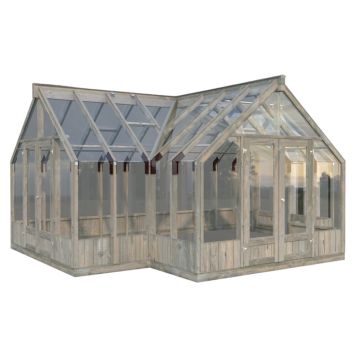 DRIVHUS PALMAKO EMILIA GRÅ 19,1M²                     