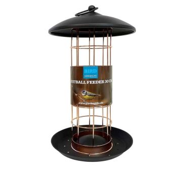 FUGLEMATER GARDEN LIFE FOR MEISEBALLER SVART/KOBBER Ø16,5X30 CM