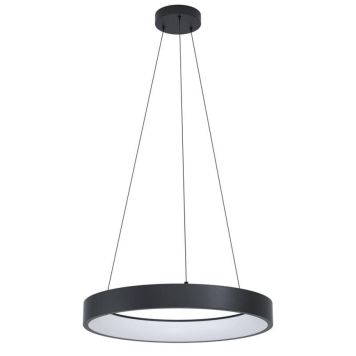 PENDELLAMPE EGLO LED MARGHERA-Z SVART/HVIT RGB 2700-6500K Ø60 CM