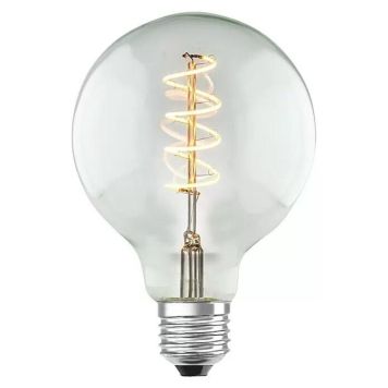 LYSPÆRE HOME SWEET HOME SPIRAL LED KLARGLASS E27 4W