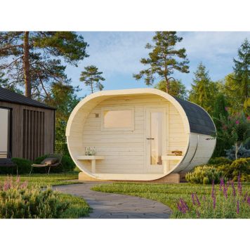 BADSTUTØNNE PALMAKO ANETTE UBEHANDLET 3+1,5M²