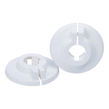 DEKKBRIKKE DELT HVIT 3/8"