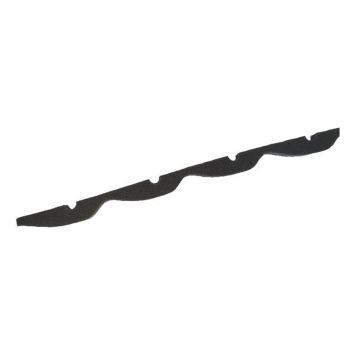 SKUMTETNINGSLIST PROFILMETAL SVART TIL TAKSTEINPLATE OVER