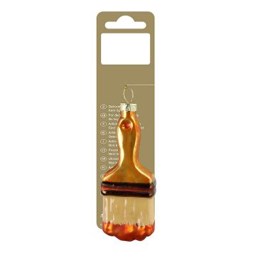 JULETREPYNT MALERPENSEL ORANSJE