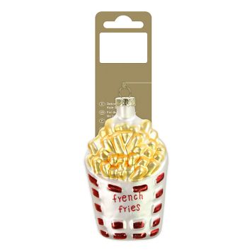 JULETREPYNT POMMES FRITES 9,5CM