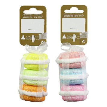 JULETREPYNT MAKRONER 