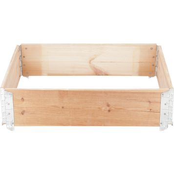 PALLEKARM HALVPALL 800X600MM NATUR