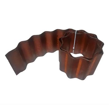 BEDKANT 500X16CM RUST