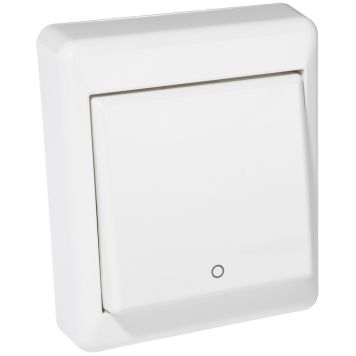 BRYTER ELKO 2-POL PÅVEGG