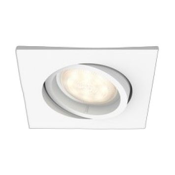 INNBYGGINGSSPOT PHILIPS SHELLBARK 4.5W DIMBAR HVIT