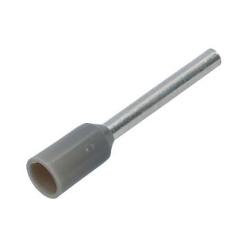 ENDEHYLSE NEMIQ ISOLERT 0.75MM2-8 GRÅ