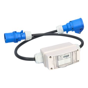 ELMÅLER NECORE DIGITAL PÅ KABEL CEE-DON 16A/230V