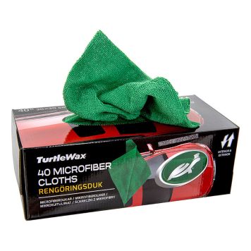 MIKROFIBERKLUTER TURTLE WAX 40STK