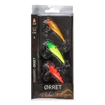 FISKESLUK FLADEN ØRRET STRONG 5,5CM 3,8G 3 STK