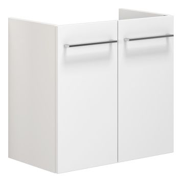 SERVANTSKAP SCANBAD MULTO GRUND 2 DØRER HVIT HØYBLANK 60CM