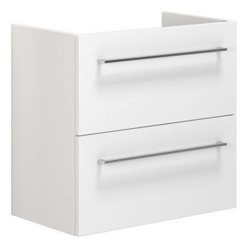 SERVANTSKAP SCANBAD MULTO GRUND MED UTSKJÆRING FOR VEGGAVLØP HVIT HØYBLANK 60CM