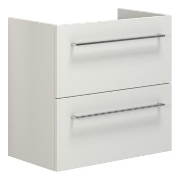 SERVANTSKAP SCANBAD MULTO GRUND MED UTSKJÆRING FOR VEGGAVLØP HVIT MATT 60CM