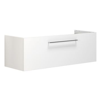 SERVANTSKAP SCANBAD MULTO MED 1 SKUFF HVIT HØYBLANK 120 CM