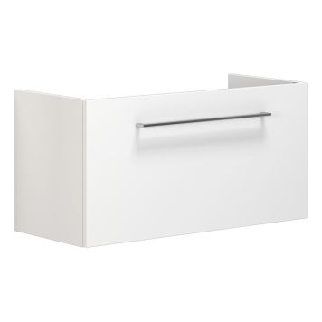 SERVANTSKAP SCANBAD MULTO 1 LUKE GRUND UTSKJÆRING HVIT BLANK 80CM