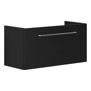 SERVANTSKAP SCANBAD MULTO 1 LUKE GRUND UTSKJÆRING SVART STRUKTUR 80CM