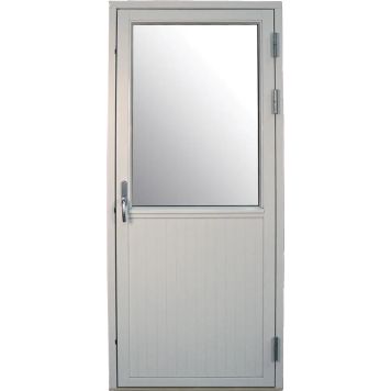 BALKONGDØR ULDAL 89X199 CM HVIT U-1,2 HØYRE