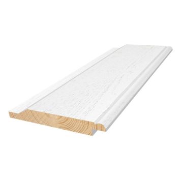 KLEDNING MOELVEN GRAN 19X148 DOBBELFALS EGGEHVIT FALLENDE LENGDE